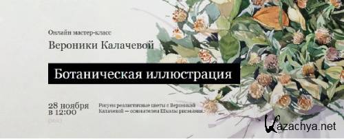 Онлайн мастер-класс Вероники Калачевой по ботанической иллюстрации