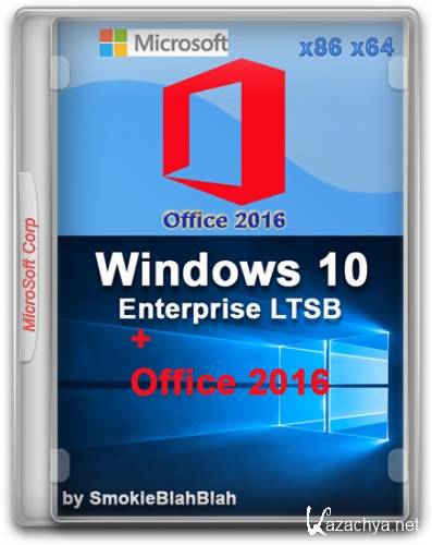 Microsoft Windows 10 Enterprise LTSB (x86-x64) + Office 2016 (RUS/10.02.2016)