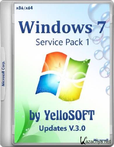 Windows 7 SP1 x86/x64 Ultimate Updates v.3.0 by YelloSOFT (2016/RUS)