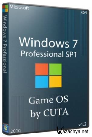 Windows 7 Professional Game OS v1.2 by CUTA (x64/2016/RUS)