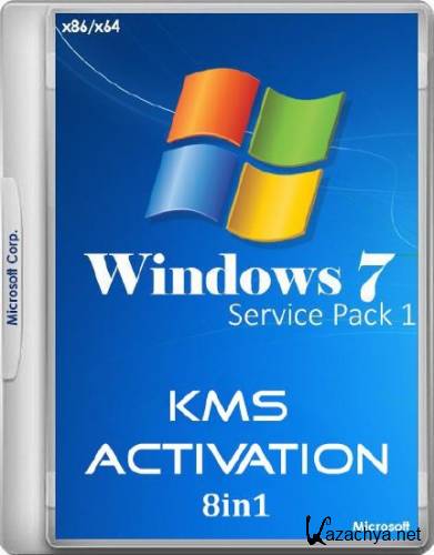 Windows 7 SP1 x86/x64 -8in1- KMS-activation v.2 by m0nkrus (2016/RUS/ENG)