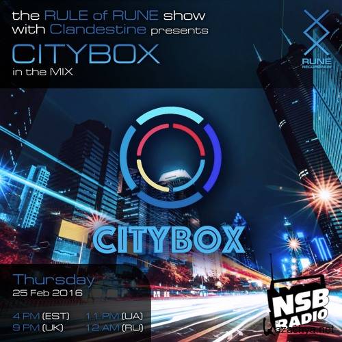 Citybox - Rule Of Rune 064 (2016)