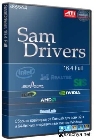 SamDrivers 16.4 (x86/x64/RUS/ENG/ML)