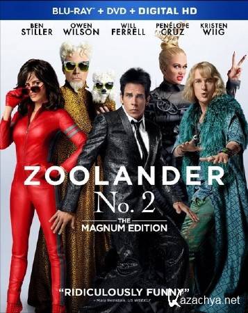 ���������� ����� 2 / Zoolander 2 (2016) HDRip/BDRip 720p/BDRip 1080p