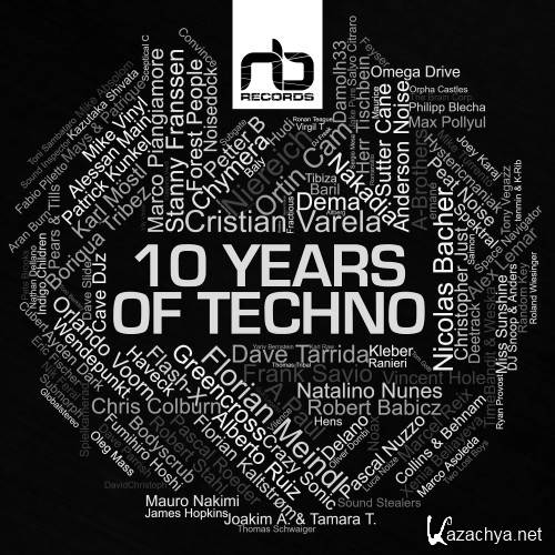 10 Years of NB Records Techno (2016)