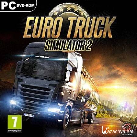 Euro Truck Simulator 2 [v 1.23.3.1s + 32 DLC] (2013/Rus/Eng/MULTI/RePack =nemos=)