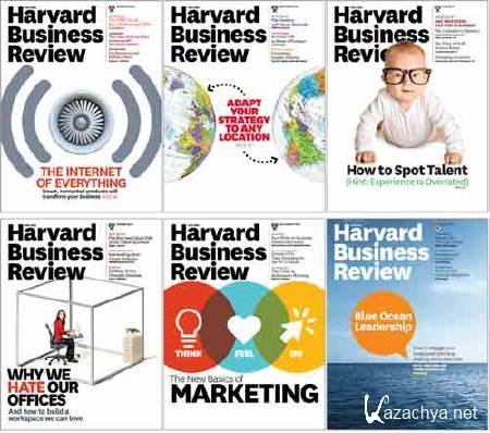 Harvard Business Review. 29 номеров (2014-2016) USA