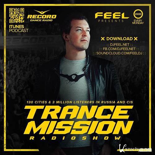 DJ Feel pres. TranceMission (30-05-2016) TOP 30 OF MAY 2016