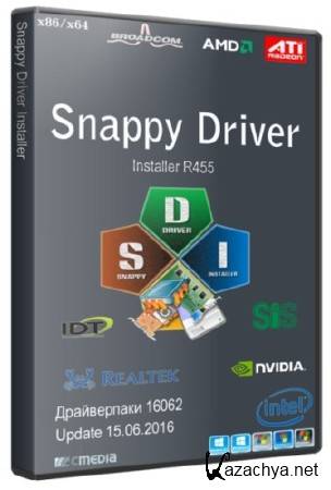 Snappy Driver Installer R455 /  16062 (x86/x64/RUS/ENG/ML)