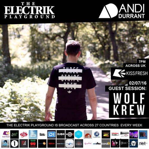 Andi Durrant, Wolf Krew - The Electrik Playground (2016-07-02)