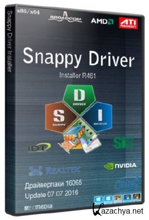 Snappy Driver Installer R461 / Драйверпаки 16065 (2016/RUS/ML)