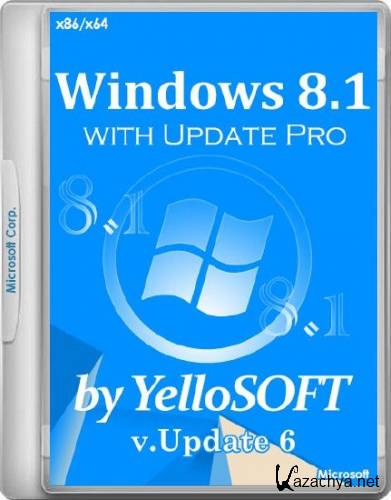 Windows 8.1 with Update Pro x86/x64 v.Update 6 by YelloSOFT (2016/RUS)