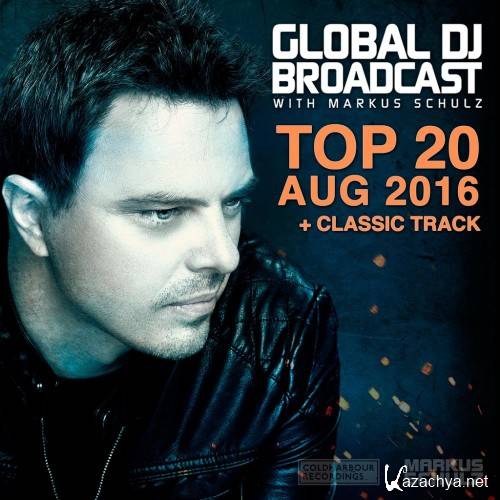 Global DJ Broadcast Top 20 August 2016 (2016)