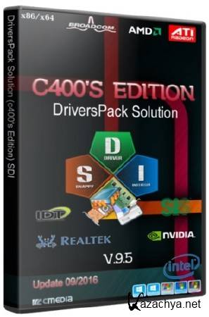 DriversPack Solution c400's Edition SDI v.9.5 (2016/RUS)
