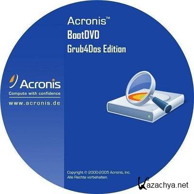 Acronis  BootDVD 2016 Grub4Dos Edition 13 in 1 v.43 (09/20/2016/RUS)