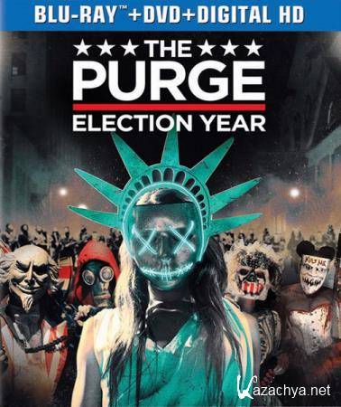   3 / The Purge: Election Year (2016) HDRip / BDRip 720p 