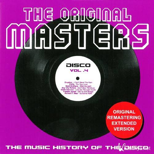 The Original Masters, Vol. 4 the Music History of the Disco (2016)