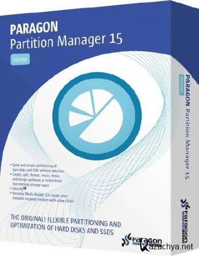 Paragon Partition Manager 15 Home 10.1.25.779 + Boot Medias