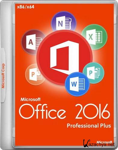  Microsoft Office 2016 Professional Plus 16.0.4456.1003 RePack by Diakov