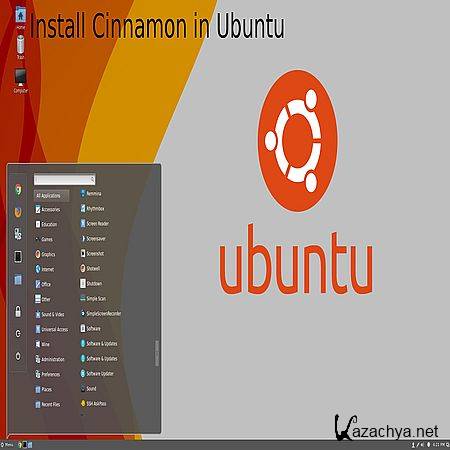  Ubuntu 16.04 Cinnamon 64 bit RUS (2016) WEBRip