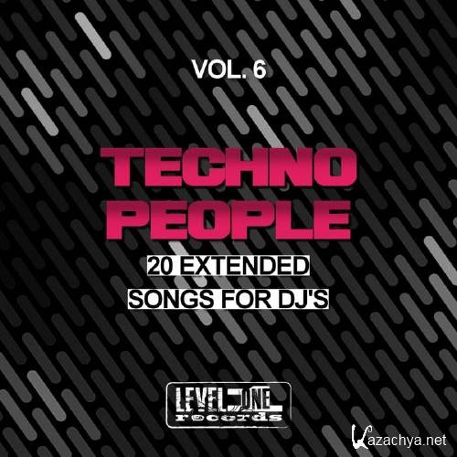 Techno People, Vol. 6 (20 Extended Songs For DJ's) (2017)