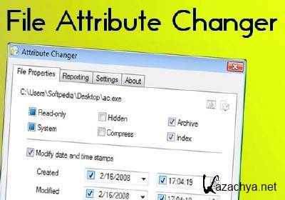 File Attribute Changer 1.1.2.47 Portable