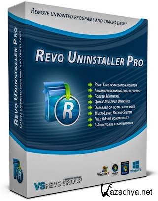Revo Uninstaller Pro 3.1.7 RePack (& portable) by KpoJIuK [Multi/Ru]