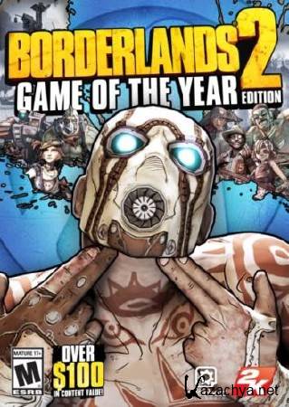 Borderlands 2: Game of the Year Edition (v.1.8.4 + DLC's/2013/RUS/ENG/Repack R.G. Механики)