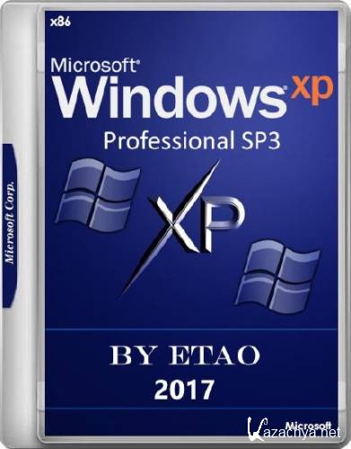 Windows XP Pro SP3 VL 2017 by eTao (x86/RUS)