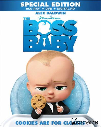 Босс-молокосос / The Boss Baby (2017) HDRip/BDRip 720p/BDRip 1080p