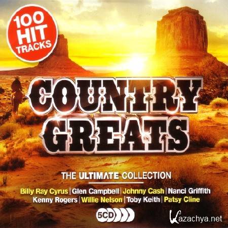 COUNTRY GREATS ULTIMATE COLLECTION 5CD (2017)