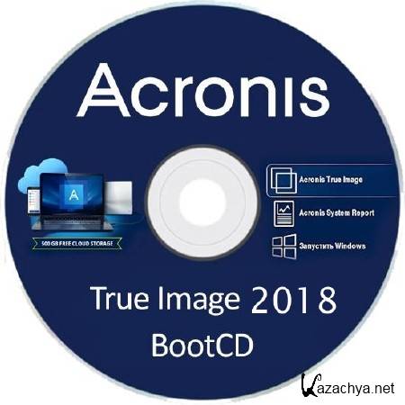 Acronis True Image 2018 Build 9207 Final BootCD ML/RUS
