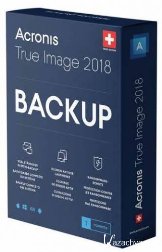 Acronis True Image 2018 Build 9207 + RePack by KpoJIuK