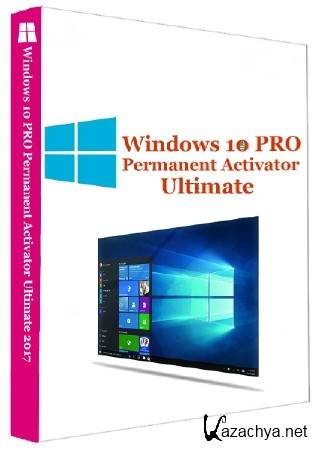Windows 10 Pro Permanent Activator Ultimate 2017 1.8 ENG