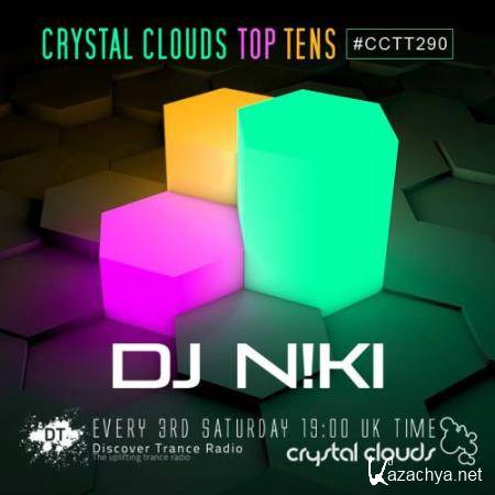 DJ N!ki - Crystal Clouds Top Tens 290 (2017-09-16)