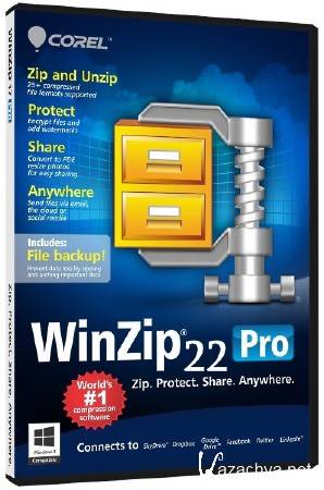 WinZip Pro 22.0 Build 12706 (x86/x64) ML/RUS