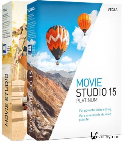MAGIX VEGAS Movie Studio 15.0.0.99 / 15.0.0.102 Platinum + Rus