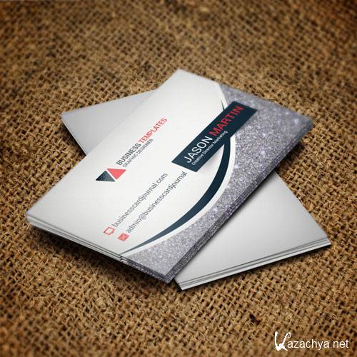 Silver line - business card