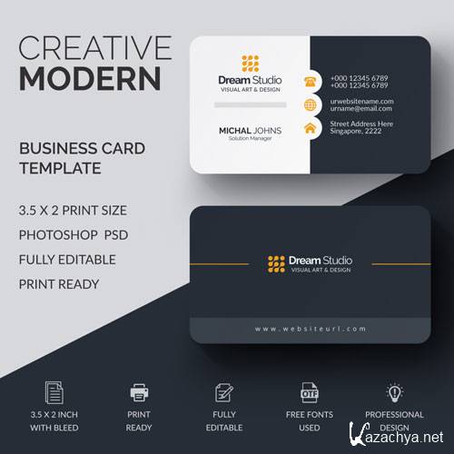 Visual Art - business card templates