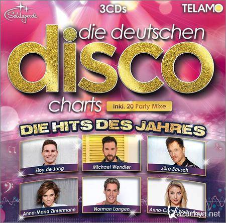 VA - Die Deutschen Disco Charts - Die Hits Des Jahres  (3CD) (2018)