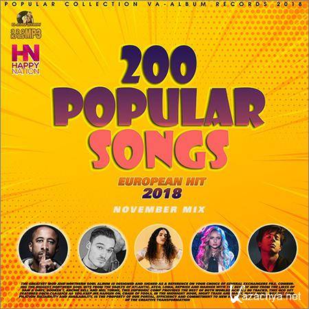 VA - 200 Popular November Songs (2018)