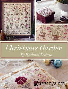 Christmas Garden. Three Christmas Projects with Vintage Spirit. Рождественская вышивка с винтажными элементами