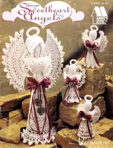 Annie's Attic - Wilma Bonner - Crochet Sweetheart Angels.  .  