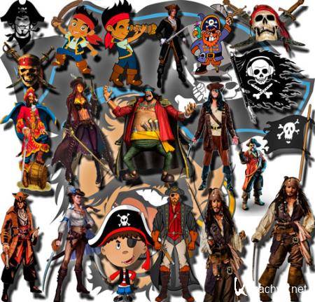Качественные клип-арты - Морские пираты