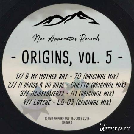 Neo apparatus - Origins, Vol. 5 (2019)