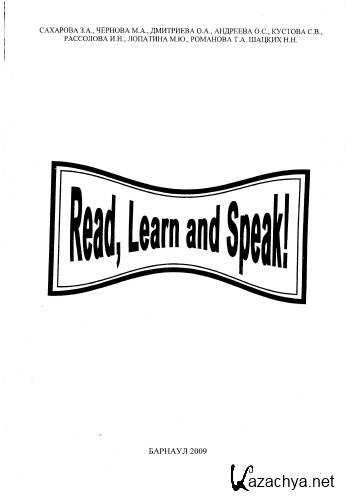  . .  . - Read, learn and speak!       