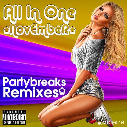Partybreaks and Remixes - All In One November 001 (2019)
