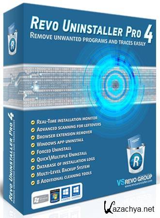 Revo Uninstaller Pro 4.1.0 RePack & Portable by TryRooM