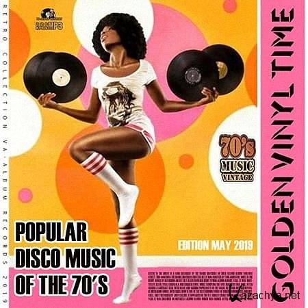 VA - Golden Vinil Time: Popular Disco Music Of The 70s (2019)