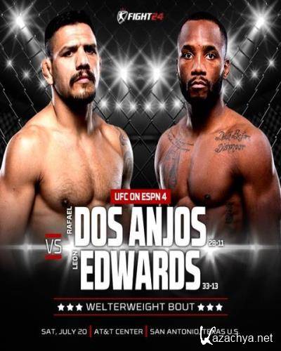   /  񠖠  /   / UFC on ESPN 4: Rafael dos Anjos vs. Leon Edwards/ Main Card (2019) IPTVRip 1080p